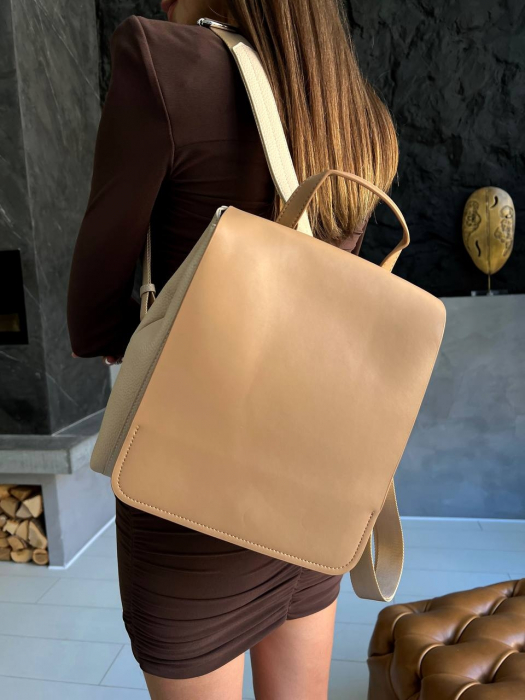 Женский рюкзак GKR063 BEIGE