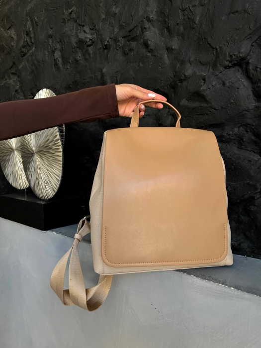 Женский рюкзак GKR063 BEIGE