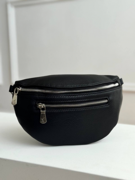 Женская кожаная сумка арт. ZHS421 BLACK