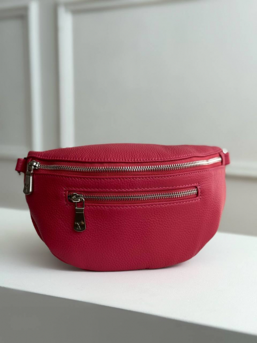 Женская кожаная сумка арт. ZHS421 PINK