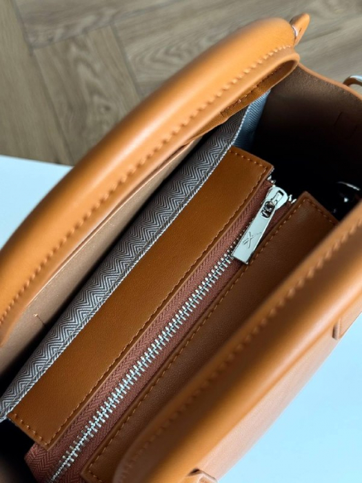 Женская кожаная сумка арт. ZHS290 BROWN