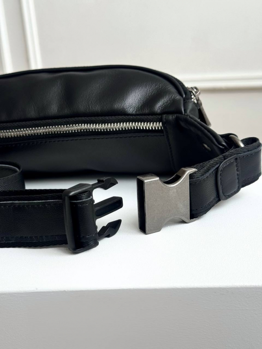 Мужская поясная сумка арт. SP025 BLACK