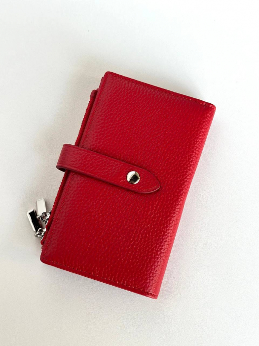 Женский кожаный кошелек арт. KZH0180 RED