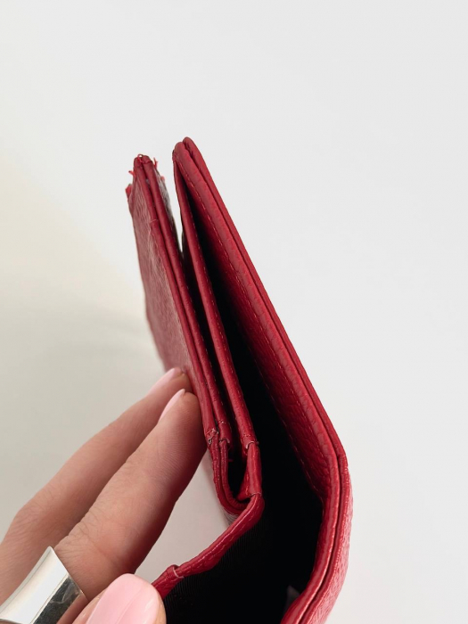 Женский кожаный кошелек арт. KZH0180 RED