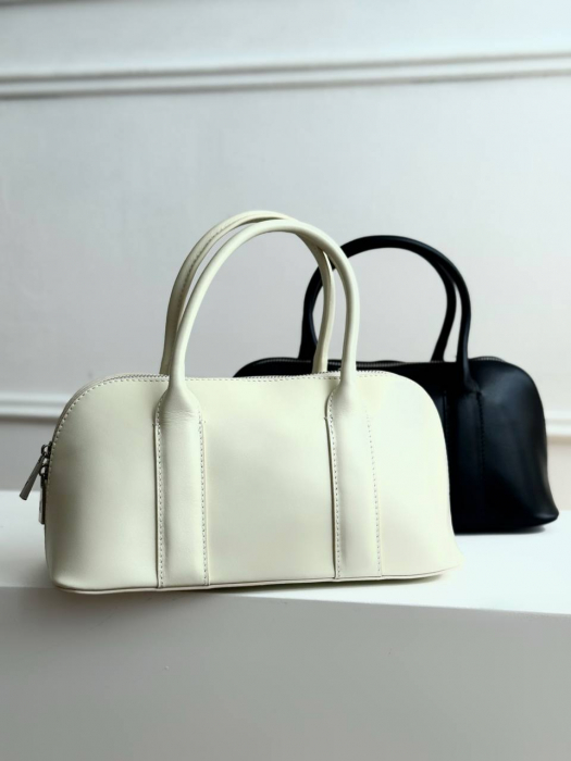 Женская кожаная сумка арт. ZHS422 WHITE