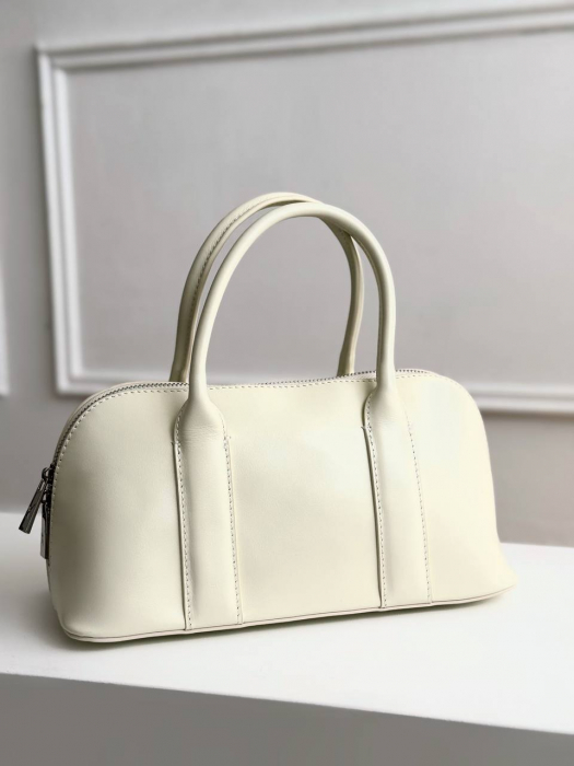Женская кожаная сумка арт. ZHS422 WHITE