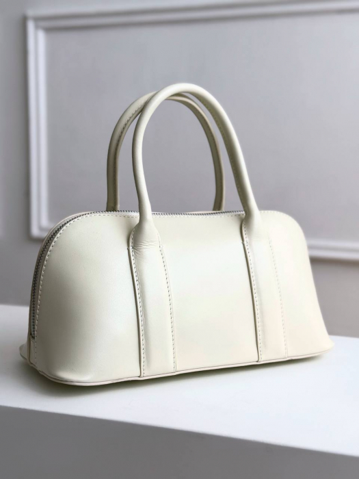 Женская кожаная сумка арт. ZHS422 WHITE