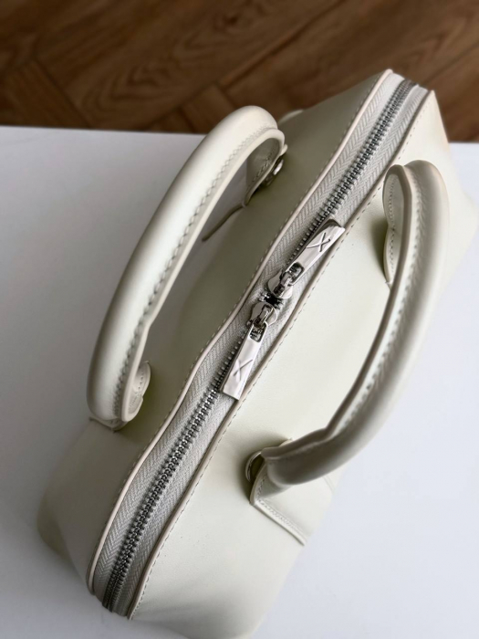 Женская кожаная сумка арт. ZHS422 WHITE