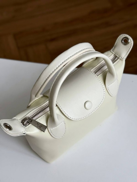 Женская кожаная сумка арт. ZHS430 WHITE
