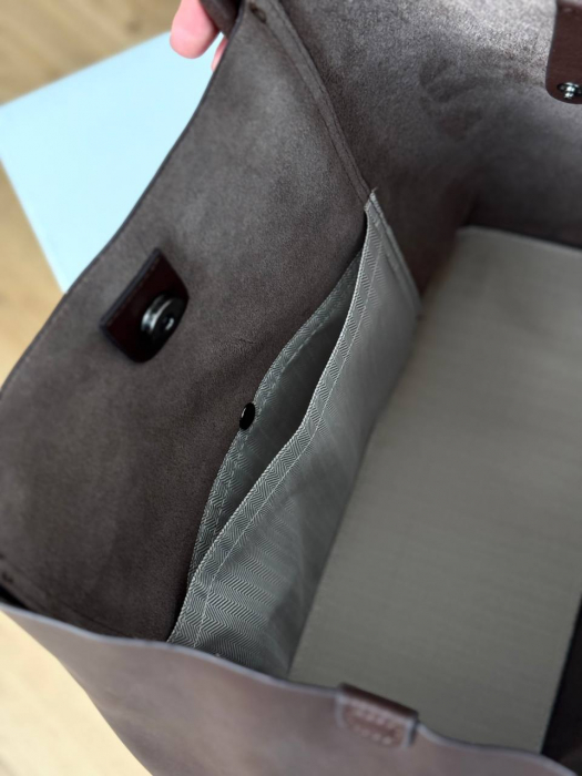 Женская кожаная сумка арт. ZHS288 CHOCOLATE