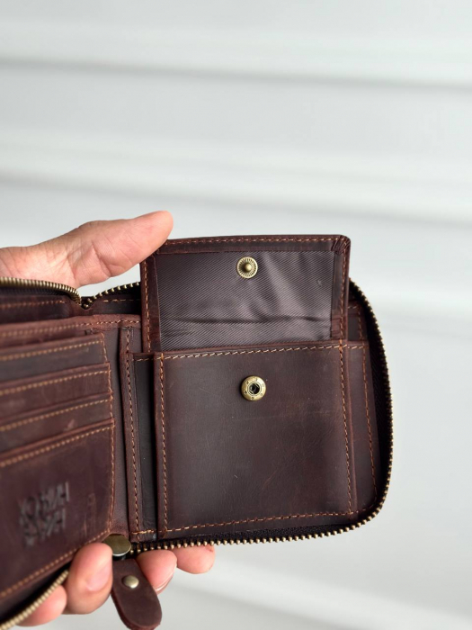 Портмоне арт. PK062 DARK BROWN