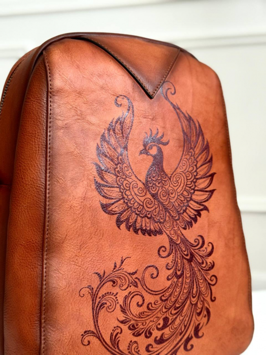 Женский рюкзак арт. GKR095 BROWN