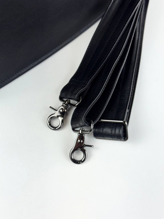 Мужская кожаная бизнес сумка арт. BS060 BLACK