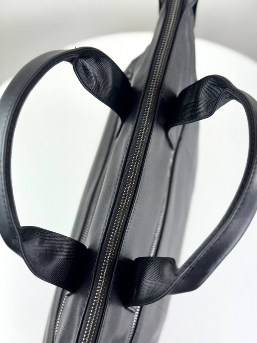 Мужская кожаная бизнес сумка арт. BS060 BLACK