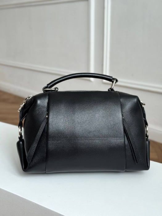 Женская кожаная сумка арт. ZHS042 BLACK