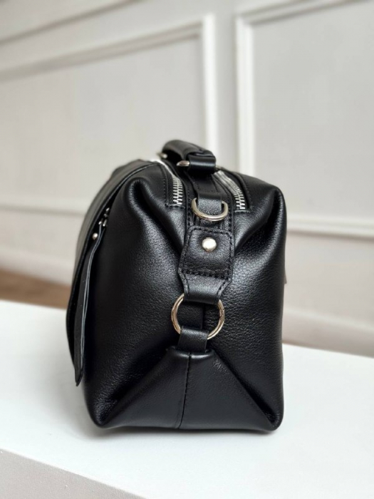 Женская кожаная сумка арт. ZHS042 BLACK