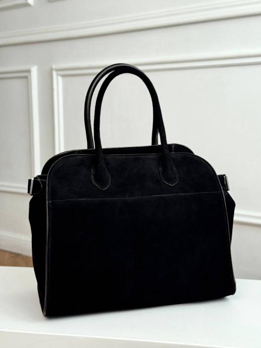 Женская кожаная сумка арт. ZHS424 BLACK