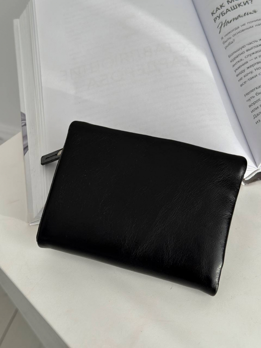 Мужское кожаное портмоне арт. PK043 BLACK