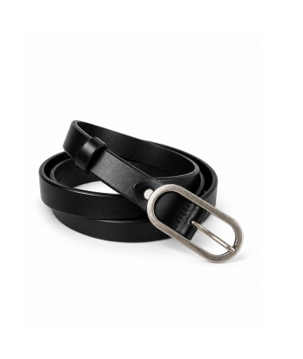 Женский кожаный ремень арт. ZRK092 BLACK