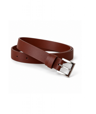Женский кожаный ремень арт. ZRK080 BROWN