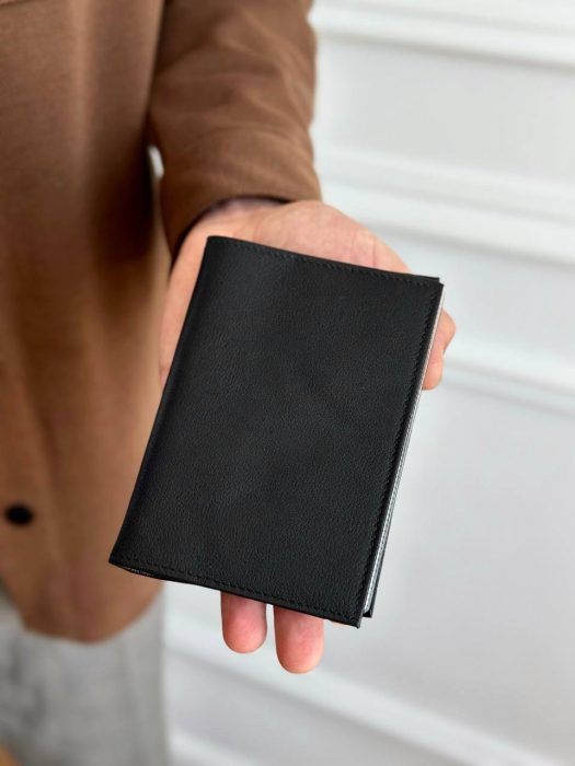 Обложка для документов OD001 BLACK MATTE