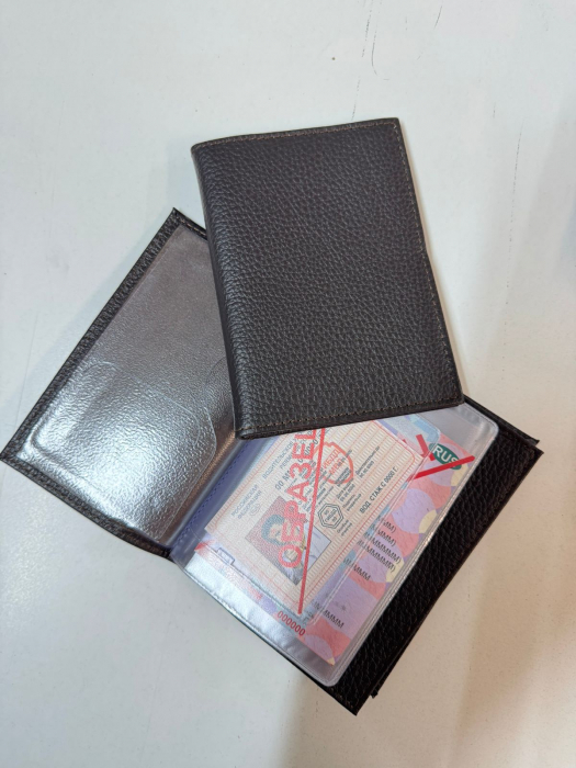 Обложка для документов OD001 BLACK MATTE