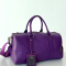 Дорожная кожаная сумка арт. DS011 VIOLET