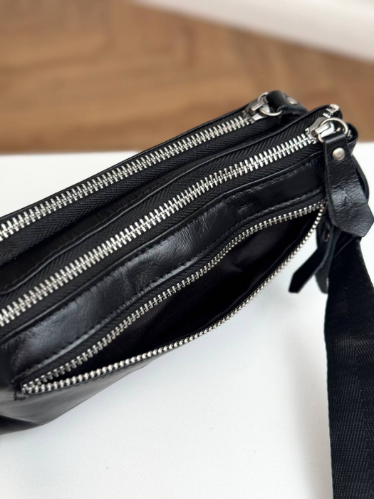 Мужская поясная сумка арт. SP031 BLACK