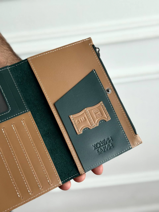 Обложка на паспорт арт. OK025 GREEN