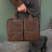 Мужская кожаная бизнес сумка арт. BS023 BROWN