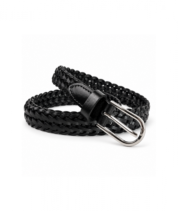 Женский кожаный ремень арт. ZRK099 BLACK