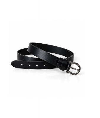 Женский кожаный ремень арт. ZRK083 BLACK