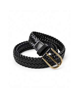 Женский кожаный ремень арт. ZRK0100 BLACK