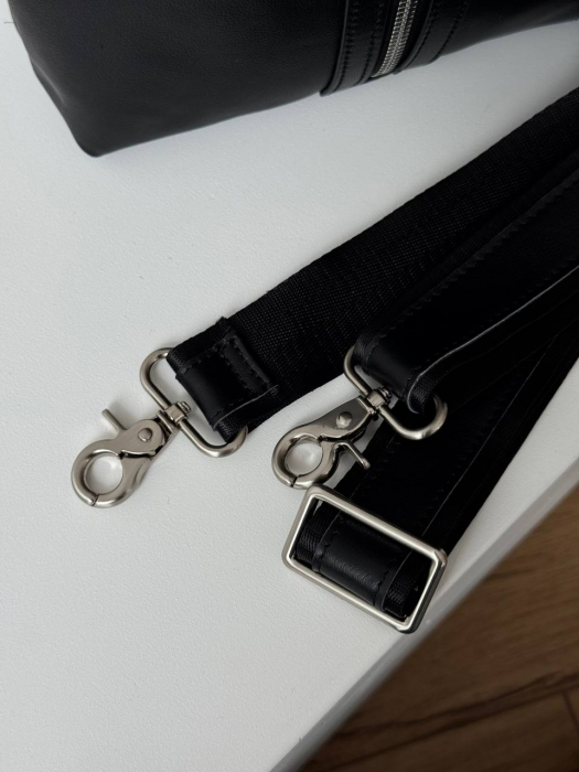 Мужская кожаная бизнес сумка арт. BS090 BLACK