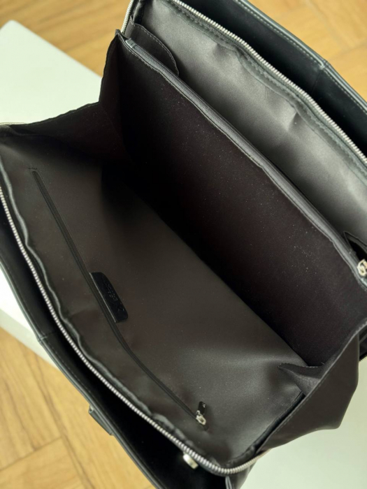 Мужская кожаная бизнес сумка арт. BS090 BLACK