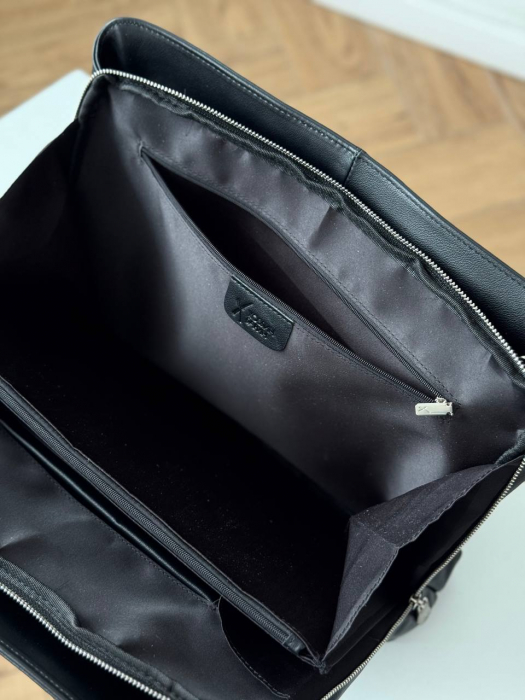 Мужская кожаная бизнес сумка арт. BS090 BLACK