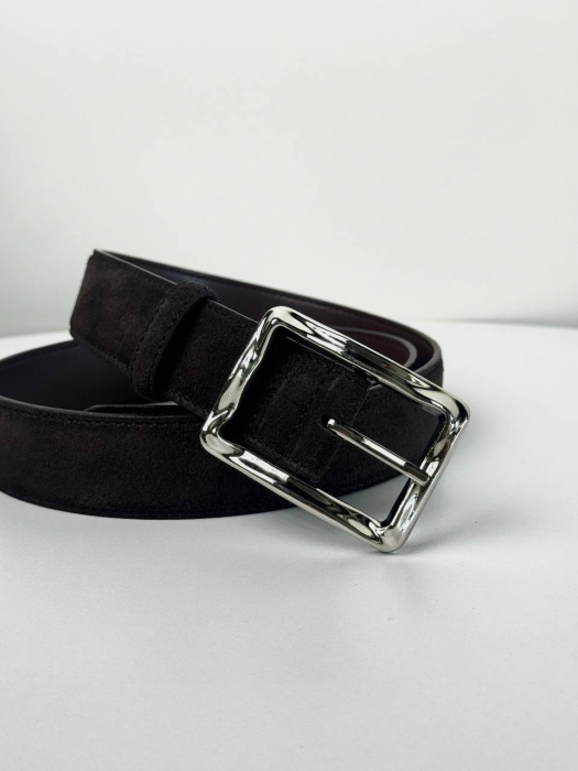 Женский кожаный ремень арт. ZRK0103 BROWN