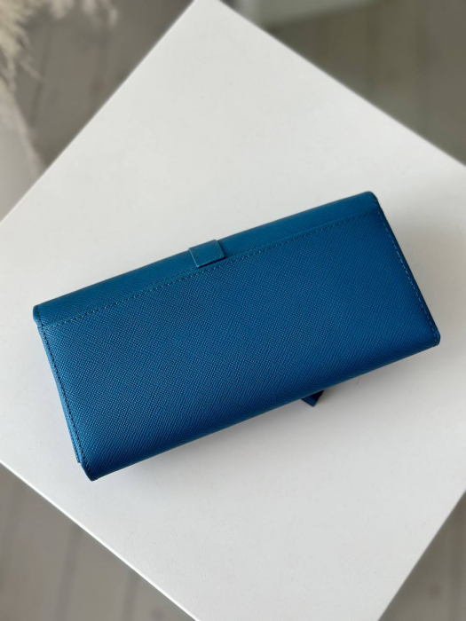 Женский кожаный кошелек арт. KZH0154 BLUE