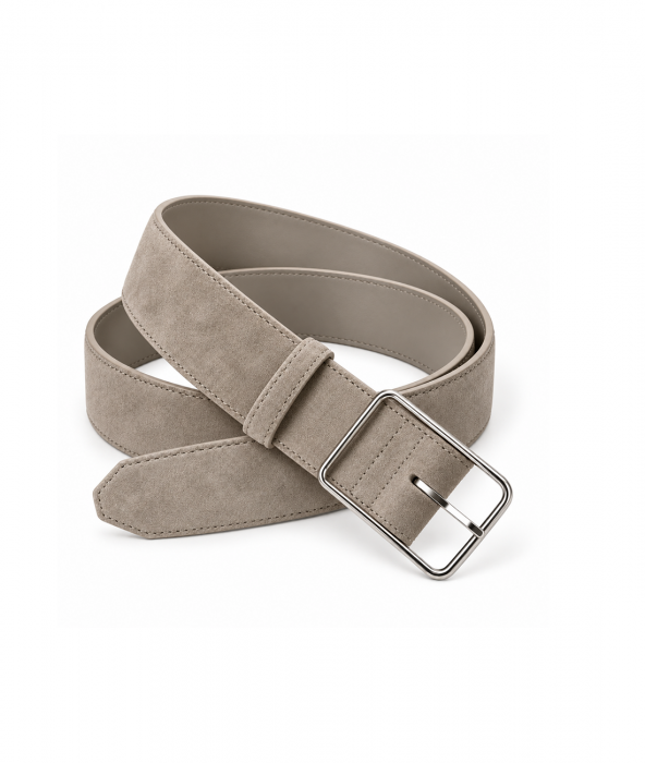 Женский кожаный ремень арт. ZRK0105 BEIGE