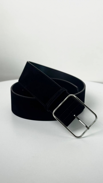Женский кожаный ремень арт. ZRK0105 BLACK