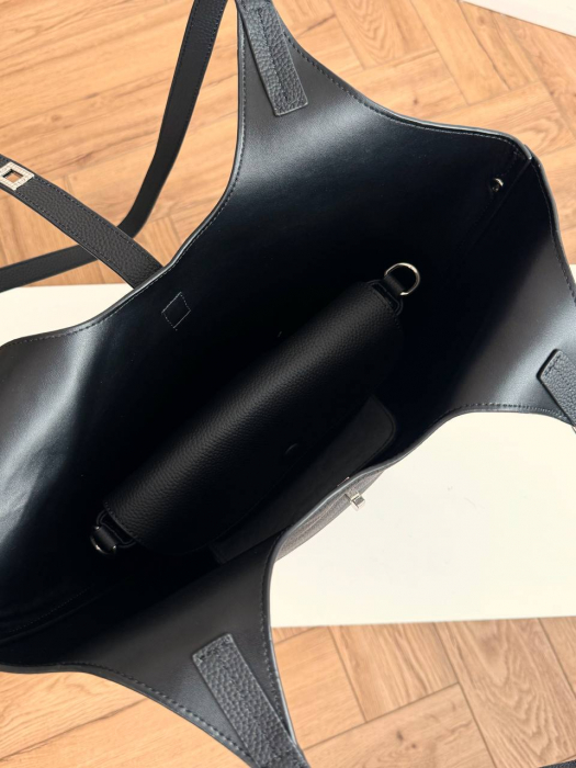 Женская кожаная сумка арт. ZHS397 BLACK