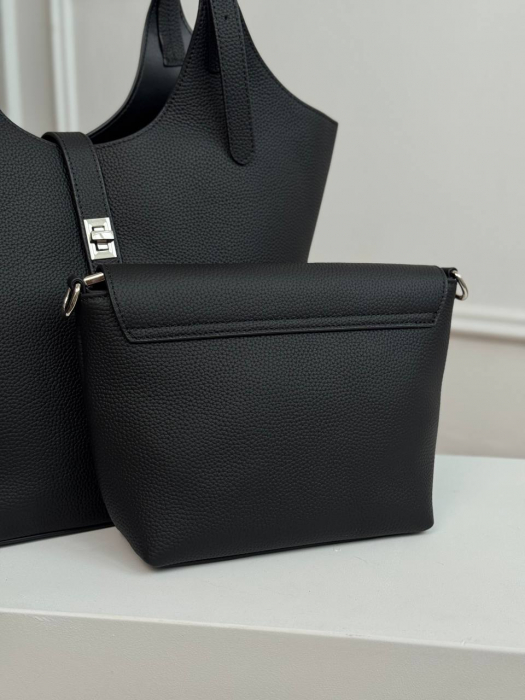 Женская кожаная сумка арт. ZHS397 BLACK