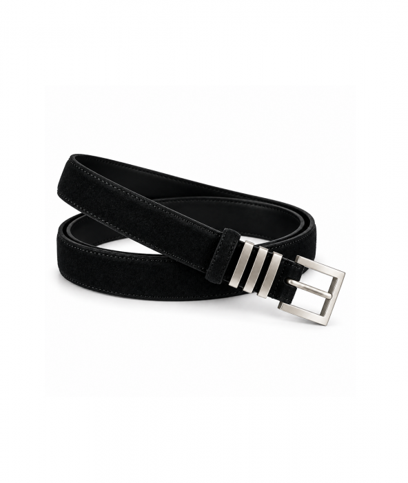 Женский кожаный ремень арт. ZRK084 BLACK