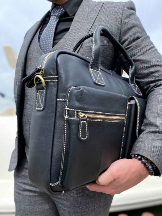 Бизнес сумка арт. BS091 BLACK MATT