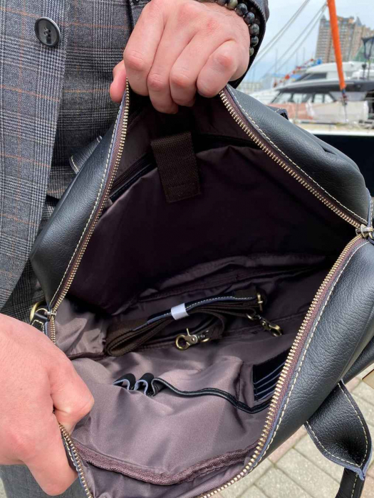 Бизнес сумка арт. BS091 BLACK MATT