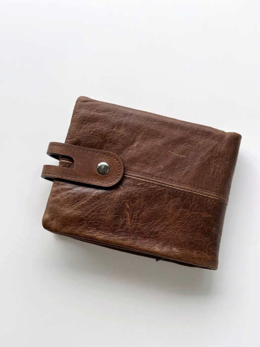 Мужское кожаное портмоне арт. PK044 BROWN