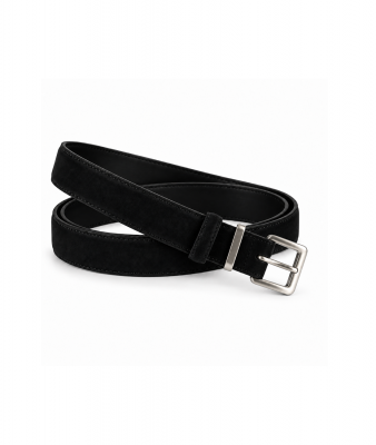 Женский кожаный ремень арт. ZRK085 BLACK