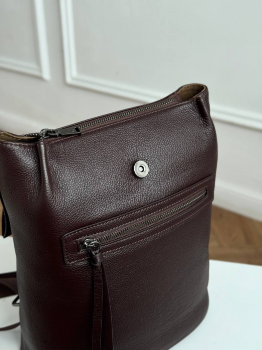 Женский рюкзак арт. GKR0107 BROWN