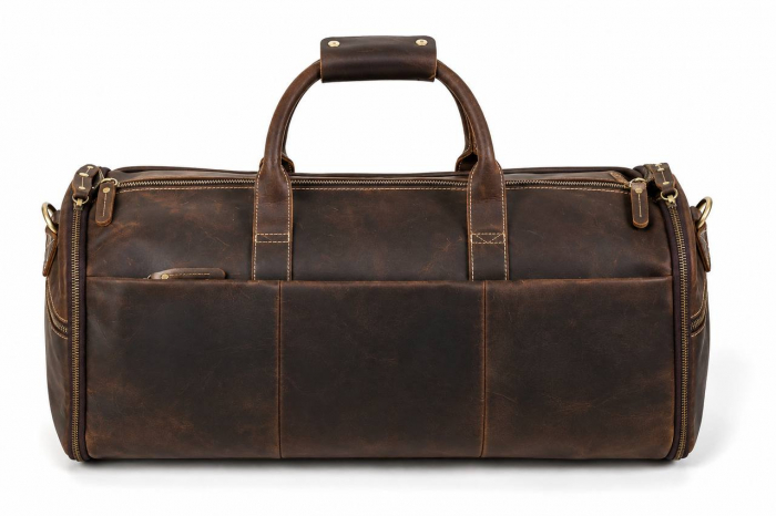 Кожаный портплед арт. DS036 DARK BROWN