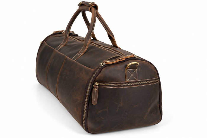Кожаный портплед арт. DS036 DARK BROWN